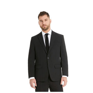 Chaps Ralph Lauren Men’s Black Wool Blazer Sport Coat 44L Long